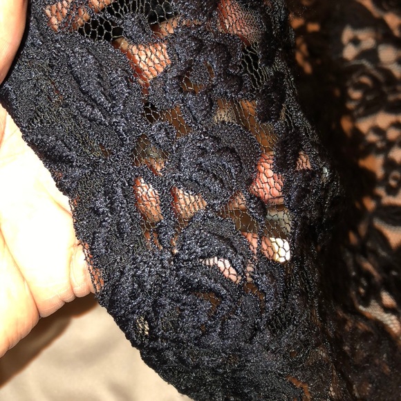 BLACK R&M RICHARDS GOWN - Picture 8 of 8